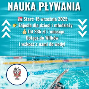 Ruszyły zapisy na naukę pływania z Wilkami