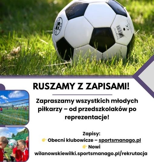 Ruszyły zapisy do sekcji piłki nożnej